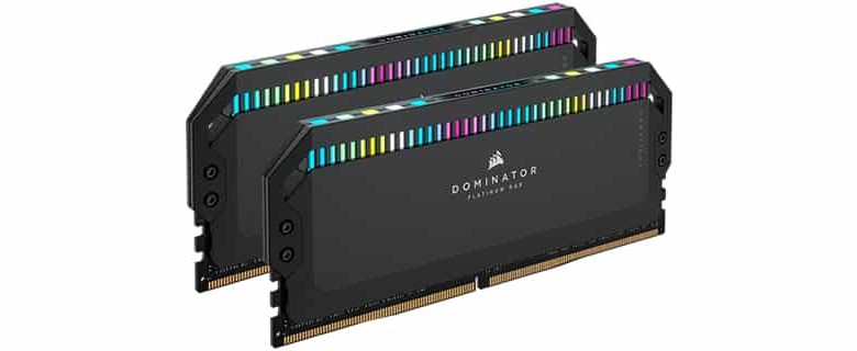 Dominator PLatinum RGB DDR5 corsair
