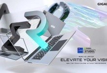 portatil para artistas creadores de contenido artista 17 aero gigabyte