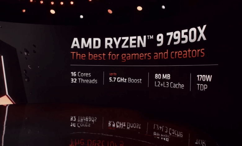 amd ryzen 7000 9 7950X