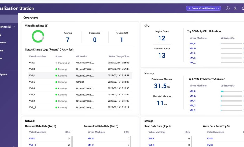 Virtualization Station 4.0 qnap