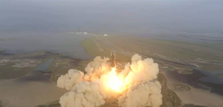 despegue starship spacex