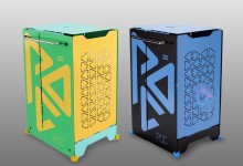 inwin mini itx torre pc caja montada